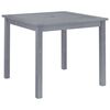 vidaXL Sodo valgomojo stalas, 88x88x74cm, akacijos medienos masyvas