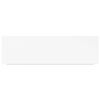 vidaXL Pakabinama sieninė lentyna, balta, 80x23,5x3,8cm, MDF