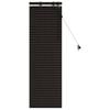 vidaXL Venecijos žaliuzės Tamsiai rudas 40 x 130 cm 35 mm