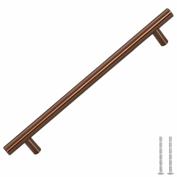 vidaXL Spintelės rankenėlės, 5vnt., bronzinės, nerūdijantis plienas