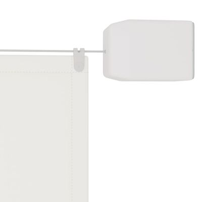 vidaXL Vertikali markizė, baltos spalvos, 60x360cm, oksfordo audinys