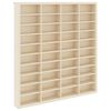 vidaXL Sieninis vitrina Sieninis Smėlio 40 x 4,5 x 43 cm