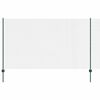 vidaXL Suvirintas vielos tvora su stulpeliais 50 x 1,4 m Žalia