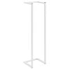 vidaXL Rank&scaron;luosčių kabykla, baltos spalvos, 25x20x95cm, plienas