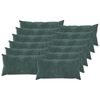 vidaXL Pagalvėlės užvalkalas 12 pcs HEERLEN Jūros mėlyna 40 x 80 cm
