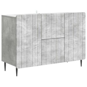 vidaXL Kabalas Betono pilka 89 x 34,5 x 62 cm Apdirbta mediena