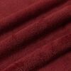 vidaXL Apklotas Bordo raudona 130 x 150 cm Flysas