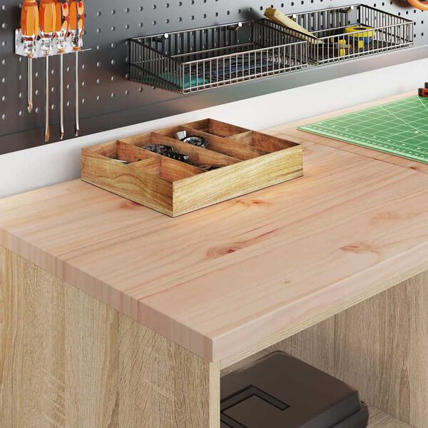 vidaXL Garažo spinta, 60x51x85 cm, pu&scaron;ies medienos masyvas