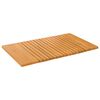 vidaXL Badematte Natūrali 81 x 50 cm Kietos akacijos mediena