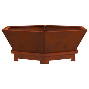 vidaXL Laužavietė Ruda 75 x 75 x 28 cm