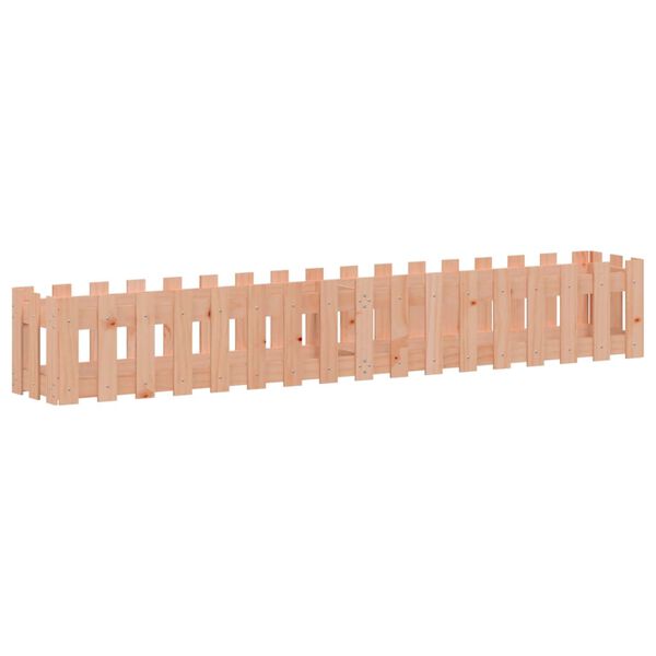 vidaXL Sodo lovelis, 200x30x30cm, douglas eglė, tvorelės dizaino
