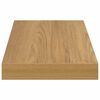 vidaXL Sieninė lentyna 4 pcs Ruda 50 x 23 x 4 cm Apdirbta mediena