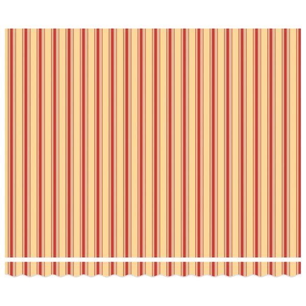 vidaXL I&scaron;traukiama markizė Įvairiaspalvis 400 &times; 300 cm