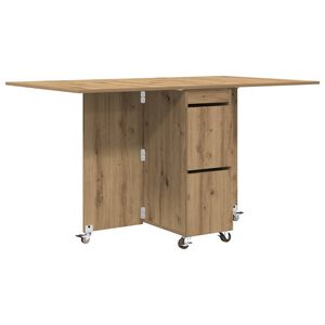 vidaXL Valgomojo stalas 2 pcs 140 x 80 x 77 cm Apdirbta mediena