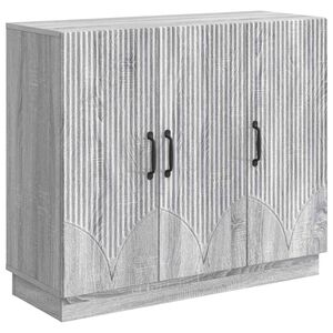 vidaXL Kabalas Pilka sonoma ąžuolo 89 x 34,5 x 77 cm Apdirbta mediena