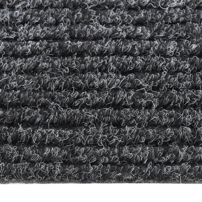 vidaXL Purvą sugeriantis kilimas-takelis, antracito spalvos, 100x300cm