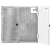 vidaXL Dartboard spinta EDE Betono pilka 52,5 x 10,5 x 53,5 cm