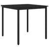 vidaXL Valgomieji stalai 80 x 80 x 75 cm Apdirbta mediena Kvadrato