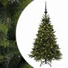 vidaXL Dirbtinė kalėdinė eglutė su rutuliuku 120 cm 150 LED