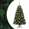 vidaXL Dirbtinė kalėdinė eglutė su žaisliuku 120 cm 150 LED