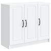 vidaXL Kabalas Balta 89 x 34,5 x 77 cm Apdirbta mediena