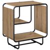vidaXL Komoda Artisano ąžuolo 60 x 37,5 x 64,5 cm Apdorota mediena