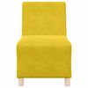 vidaXL Modulinis sofa vienetas be rankų 3 pcs Geltona 55 x 74 x 82 cm