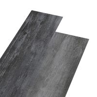 vidaXL Grindų plokštės, pilkos, PVC, 5,26m², 2mm, blizgios, nelipnios