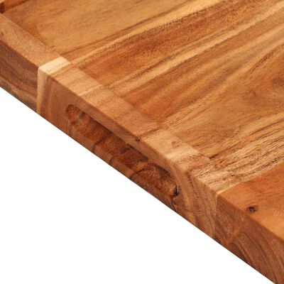 vidaXL Pjaustymo lentelė, 43x32x3,5cm, akacijos medienos masyvas