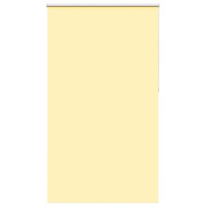 vidaXL Roletas, neper&scaron;lampamas, geltonas, 140x210 cm, audinys, plotis 136,6 cm, poliesteris
