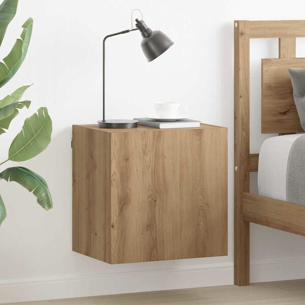 vidaXL TV sieninė spintelė Amatininkų ąžuolas 40,5x30x40cm