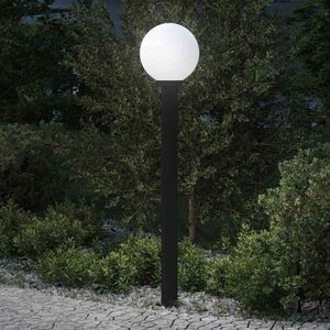 vidaXL &Scaron;viestuvas stulpeliui, 120 cm, juodas, IP44