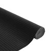 vidaXL Kilimas, juodos spalvos, 80x300cm, bambukas, stačiakampis
