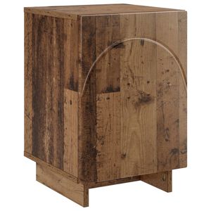 vidaXL Naktinė spintelė Sendintos medienos 33,5 x 34,5 x 50 cm