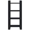 vidaXL Spintelė knygoms/kambario pertvara, juoda, 60x35x125cm, mediena