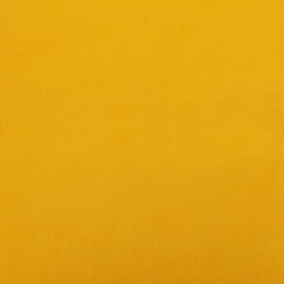 vidaXL Baro taburetės, 2vnt., garstyčių geltonos spalvos, aksomas