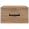 vidaXL &Scaron;alia lovos spintelė su stalčių artisano ąžuolo 35 x 35 x 20 cm