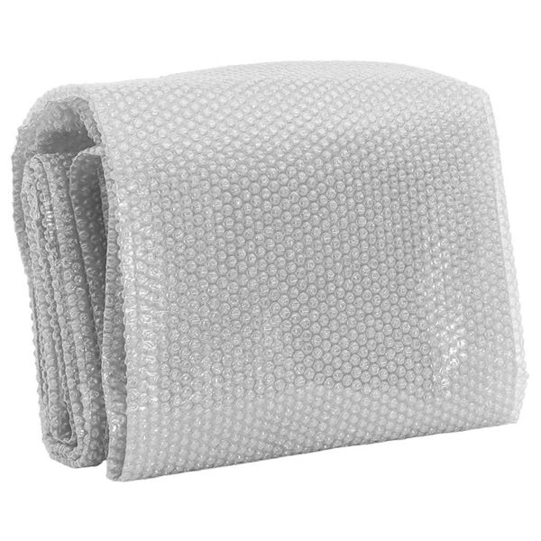 vidaXL Saulę sugerianti baseino plėvelė, pilkos spalvos, 732x366cm, PE