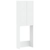 vidaXL Tualeto spintelė DELFT Balta 66 x 25,5 x 190 cm