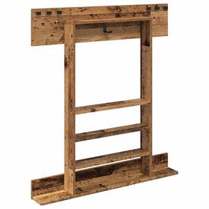 vidaXL Biliardo lazdos stovas Apdirbta mediena 93 x 12 x 103 cm