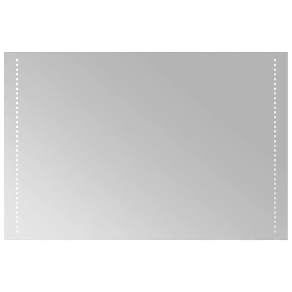 vidaXL Vonios kambario LED veidrodis, 90x60cm