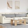 vidaXL Sofa Pagalvės 2 pcs Debesų pilka 145 x 40 cm audinys