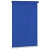 vidaXL Lauko roletas, mėlynos spalvos, 140x230cm, HDPE