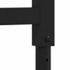 vidaXL Darbastalio rėmai, 2vnt., juodi, 55x(69-95,5)cm, metalas