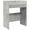 vidaXL DJ stalas Betono pilka 102 x 45 x 102 cm Apdirbta mediena