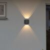 KONSTSMIDE Sieninis LED &scaron;viestuvas Chieri, antracito spalvos, 1x4W