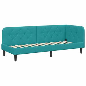 vidaXL Kampinė lovos konstrukcija Turkio 80 x 200 cm Aksomas