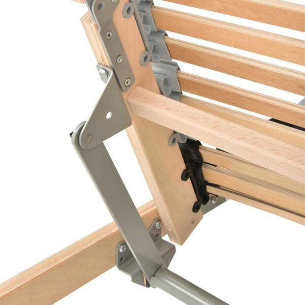 vidaXL Lamelinis lovos pagrindas Ruda 80 x 190 cm Kietos bukų medienos