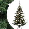 vidaXL Dirbtinė kalėdinė eglutė su rutuliuku 120 cm 150 LED