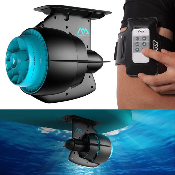 Aqua Marina BlueDrive Power Fin elektrinis irklentės variklis, 240 W